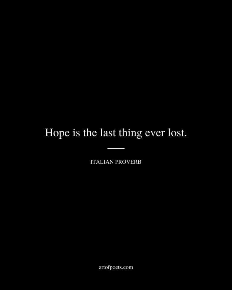 92 Inspiring Hope Quotes (Never Lose Hope)