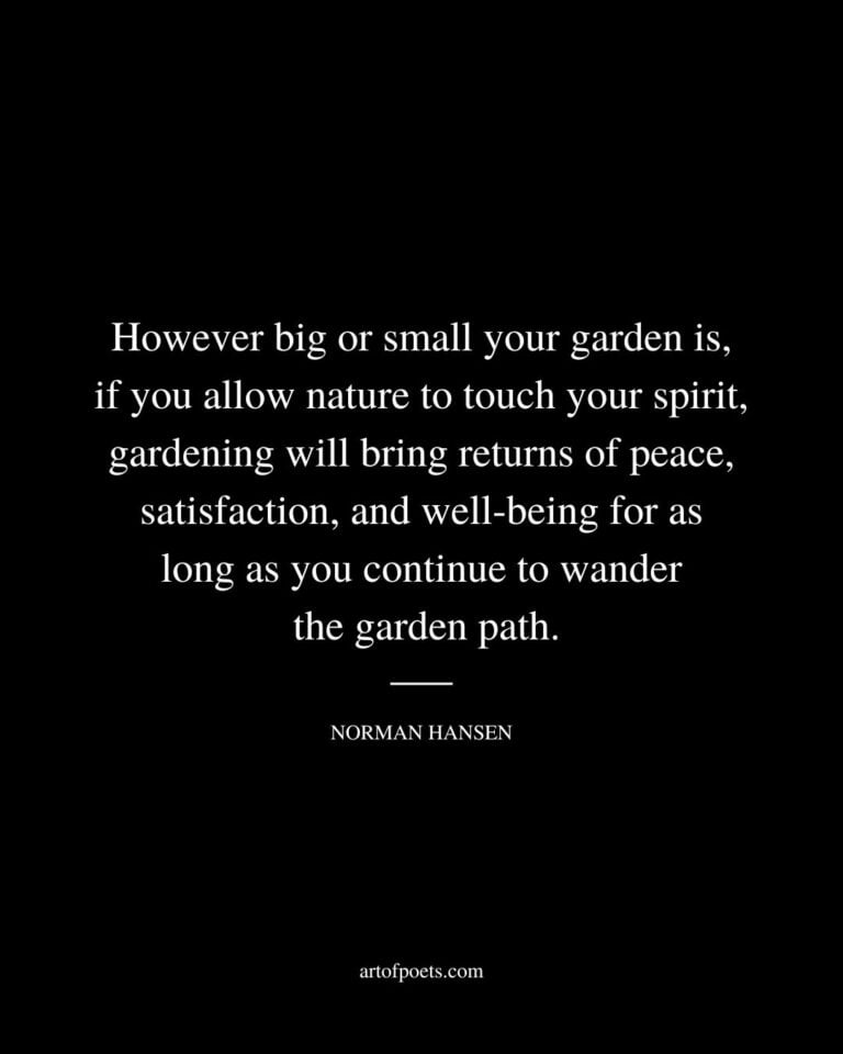 64 Inspiring Gardening Quotes (Garden Therapy Sayings)