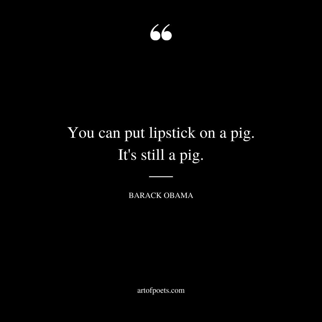 You can put lipstick on a pig. Its still a pig