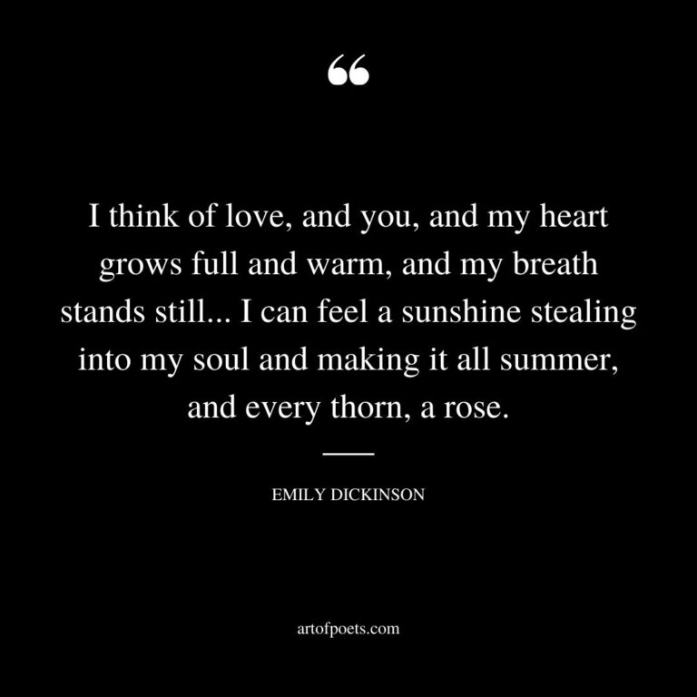 62 Emily Dickinson Quotes About Love, Life, Death, Hope, Nature