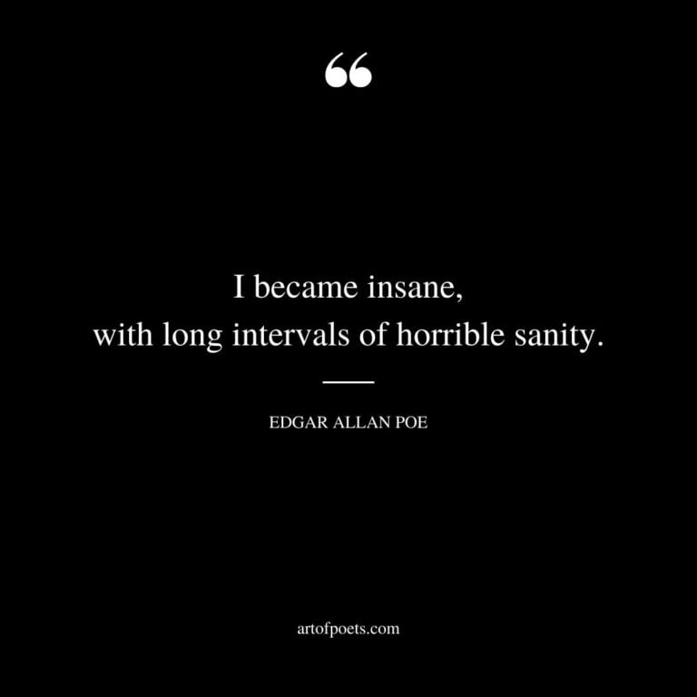 58 Edgar Allan Poe Quotes on Life, Love, Insanity, Death, Loneliness ...