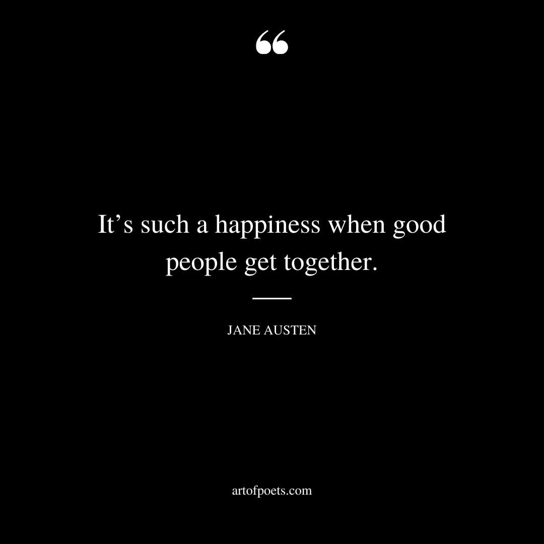 Its such a happiness when good people get together