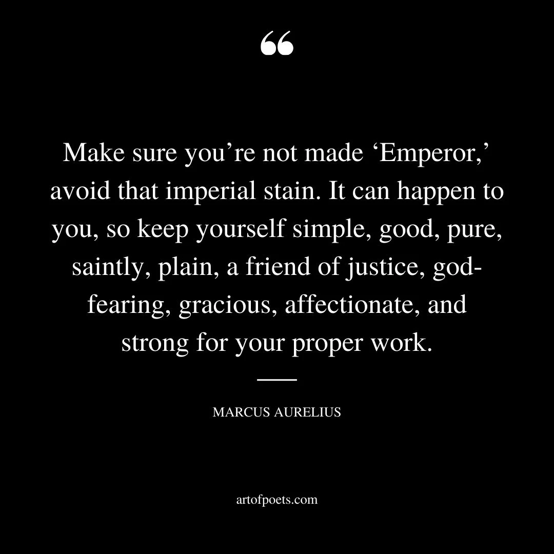 Make sure youre not made ‘Emperor avoid that imperial stain. It can happen to you