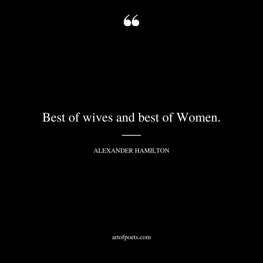Best of wives and best of Women