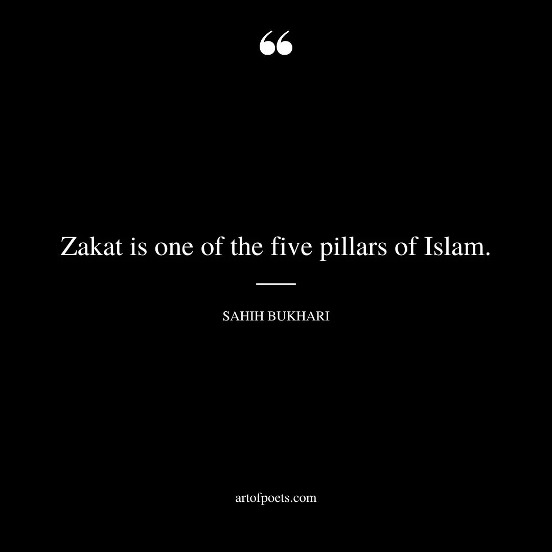 Zakat is one of the five pillars of Islam