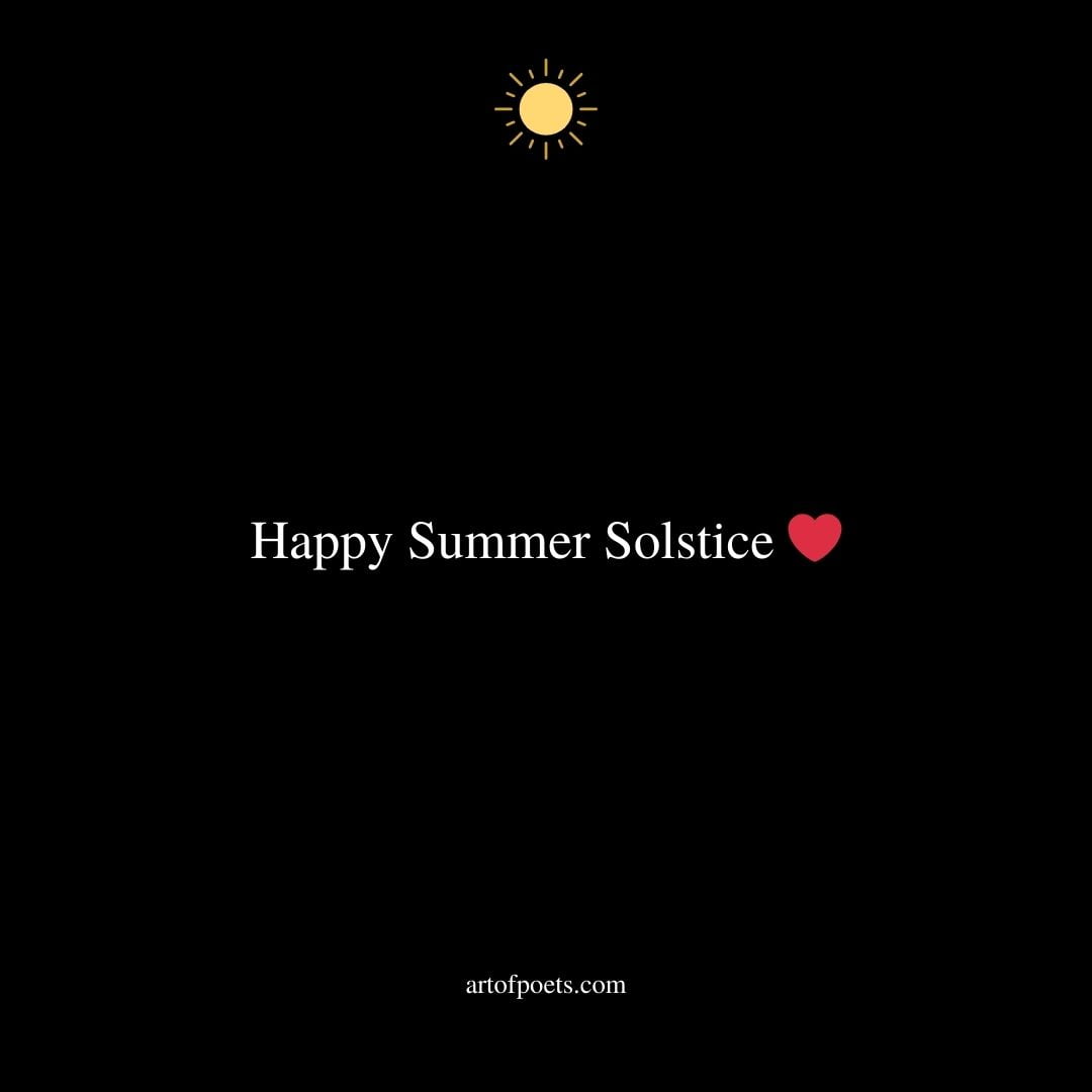 Happy Summer Solstice ❤️