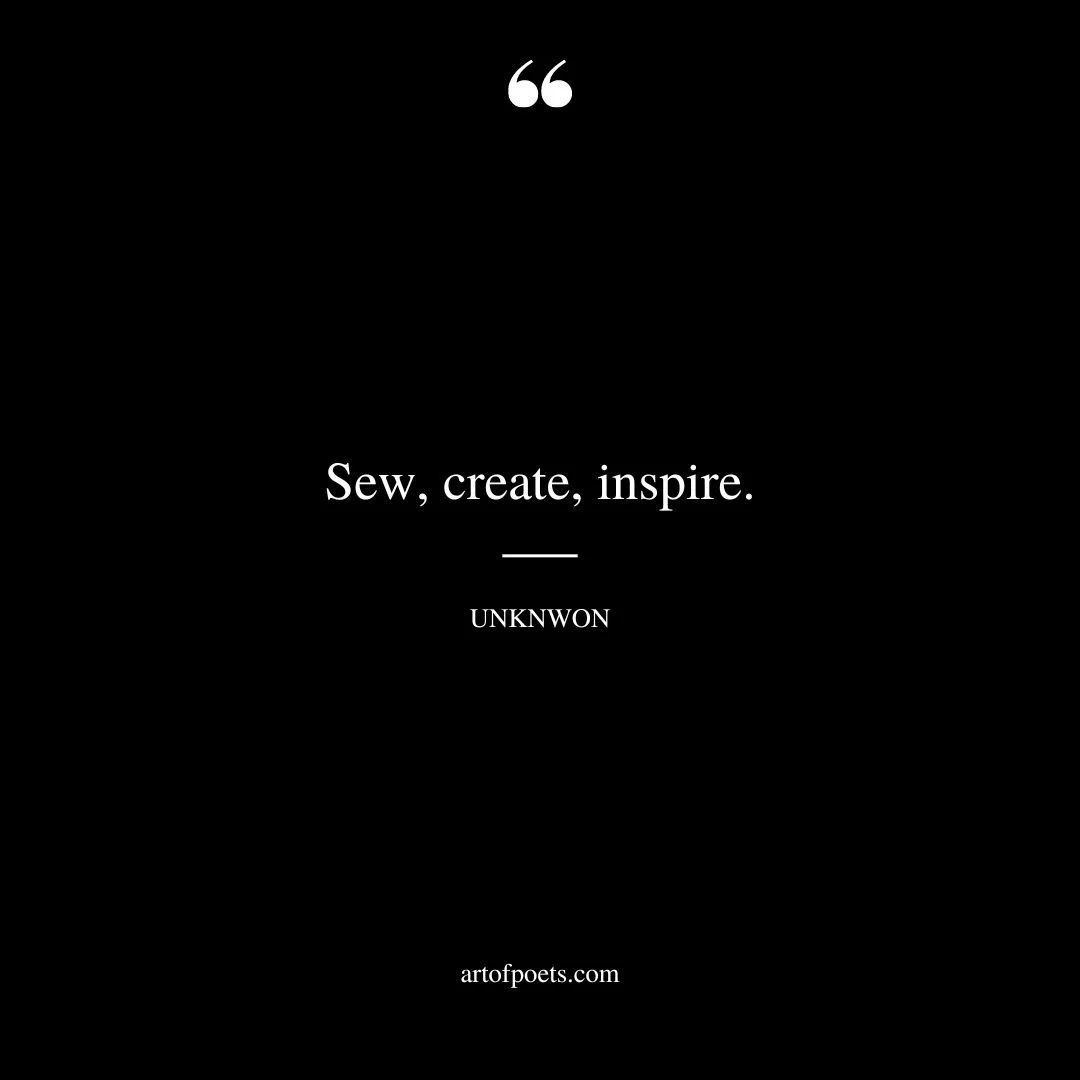 Sew create inspire