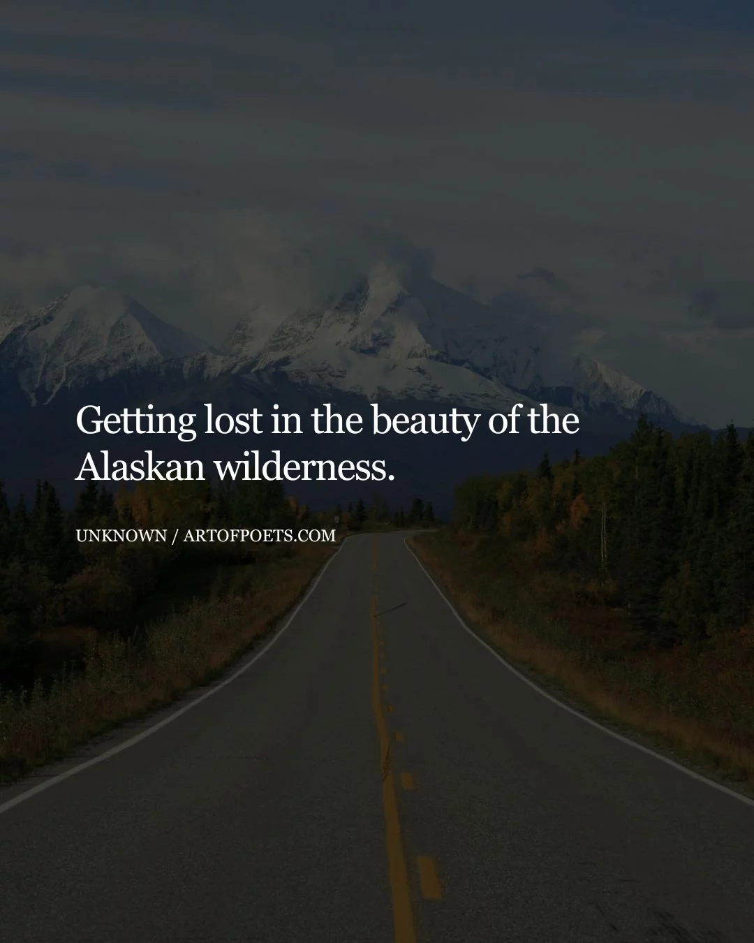 Getting lost in the beauty of the Alaskan wilderness