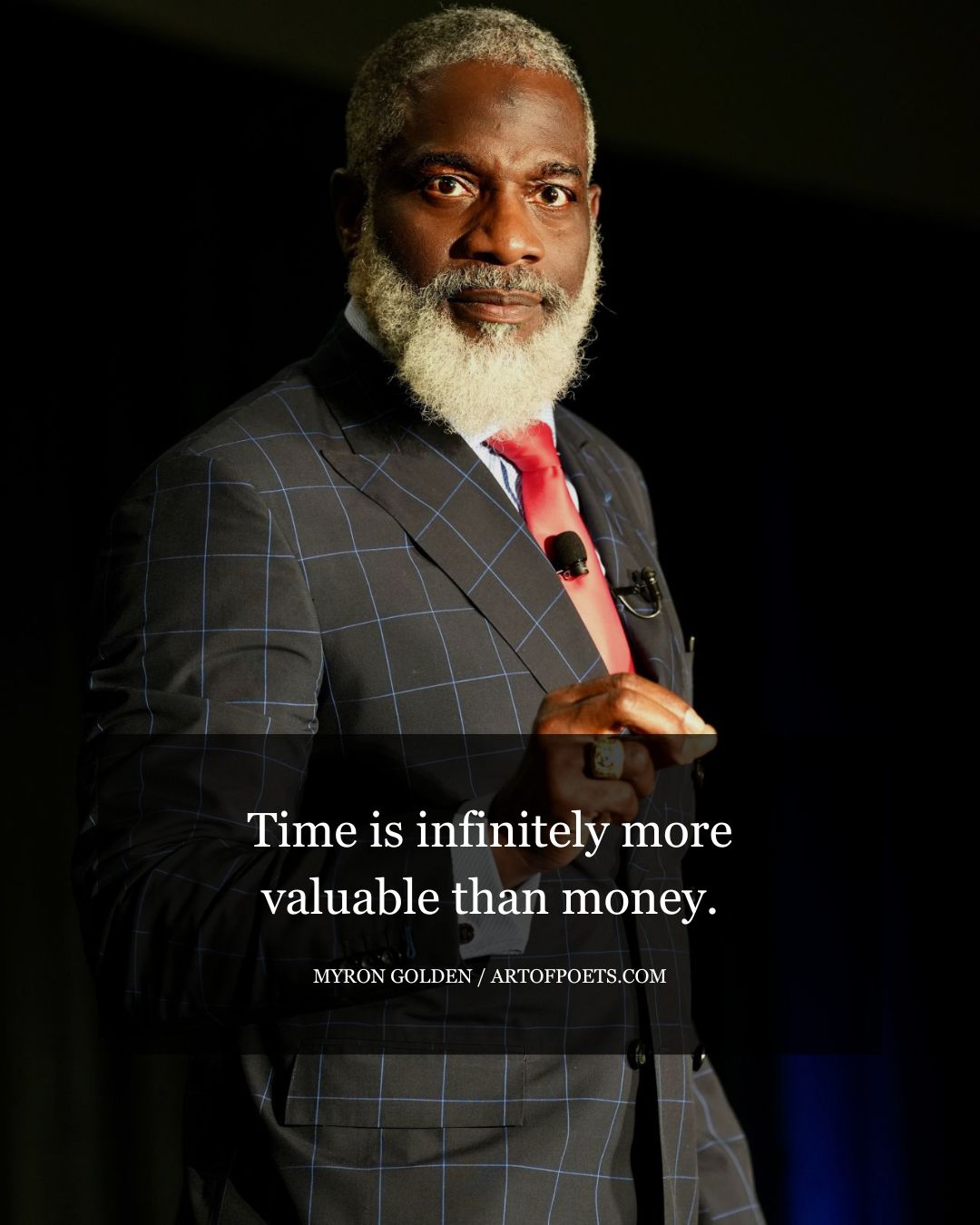 Time is infinitely more valuable than money