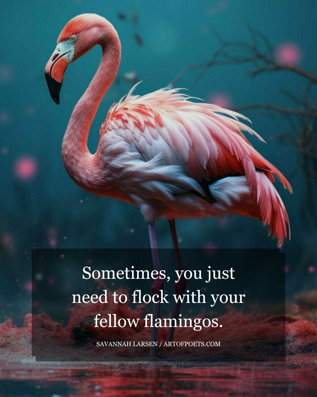 24 Positive, Cute & Funny Flamingo Quotes