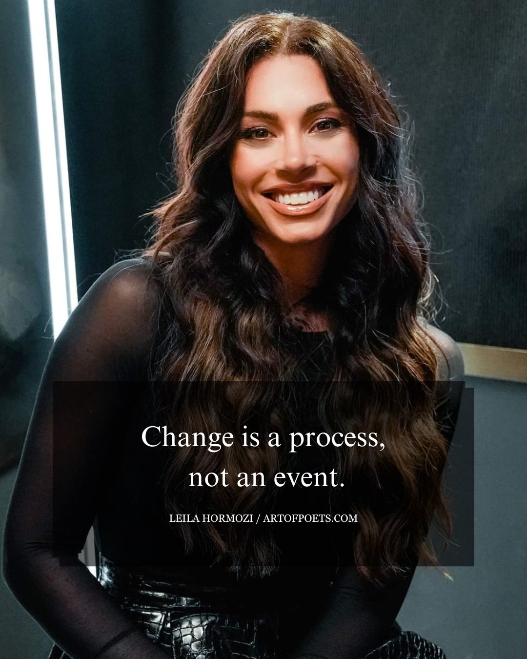 Change is a process not an event