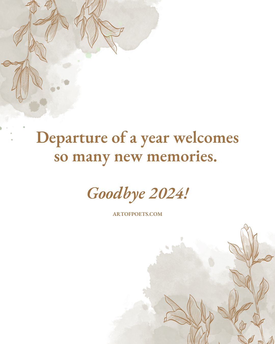 Departure of a year welcomes so many new memories. Goodbye 2024﻿