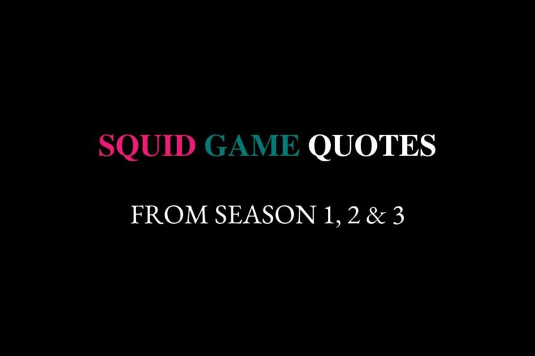 Featured Image Squid Game Quotes from Season 1, 2 & 3