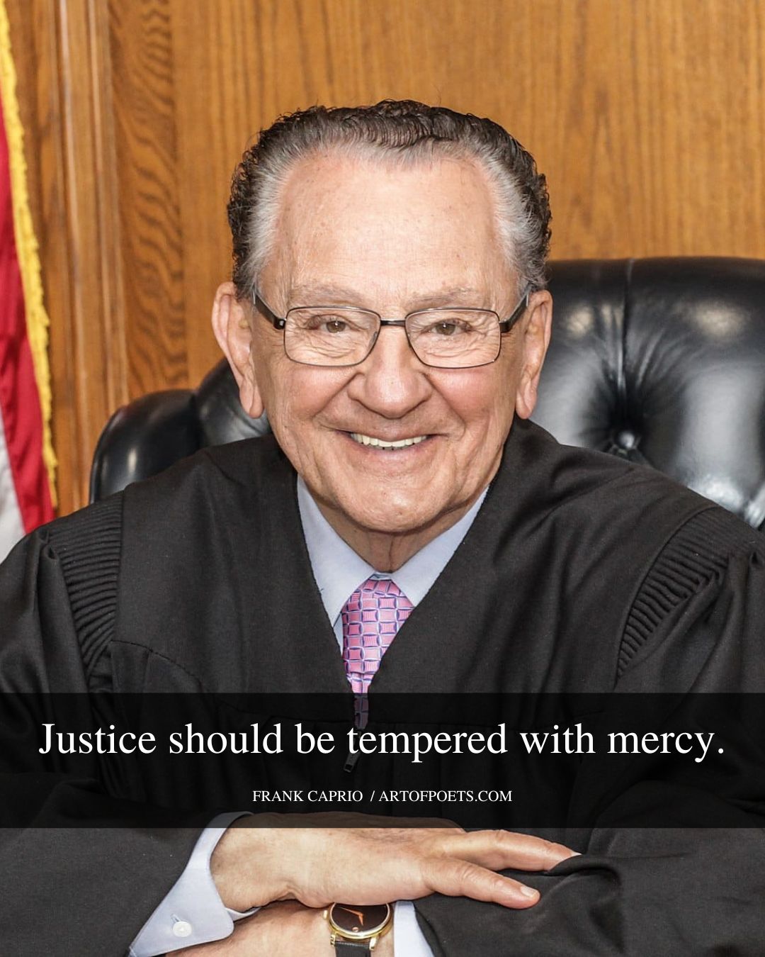 Justice should be tempered with mercy