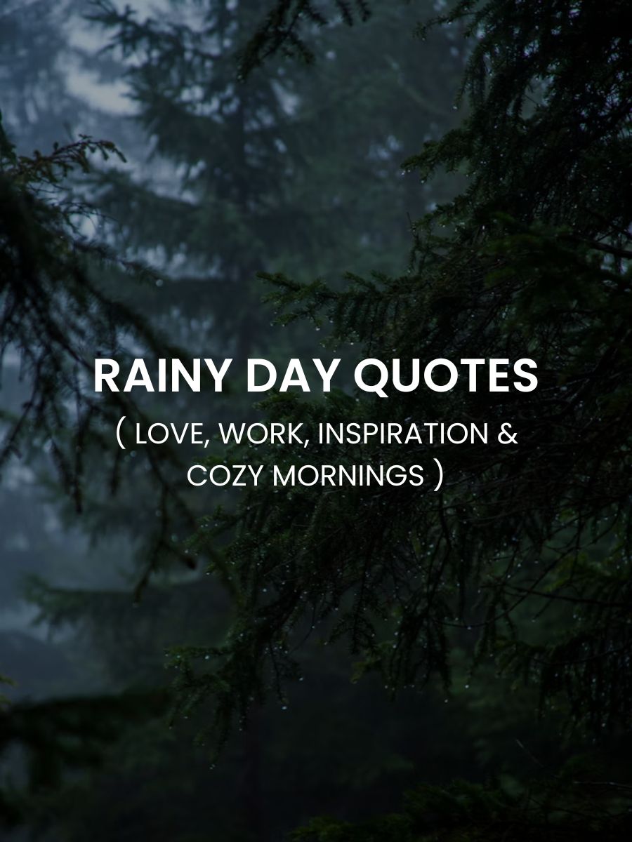 Rainy Day Quotes Featured Image
