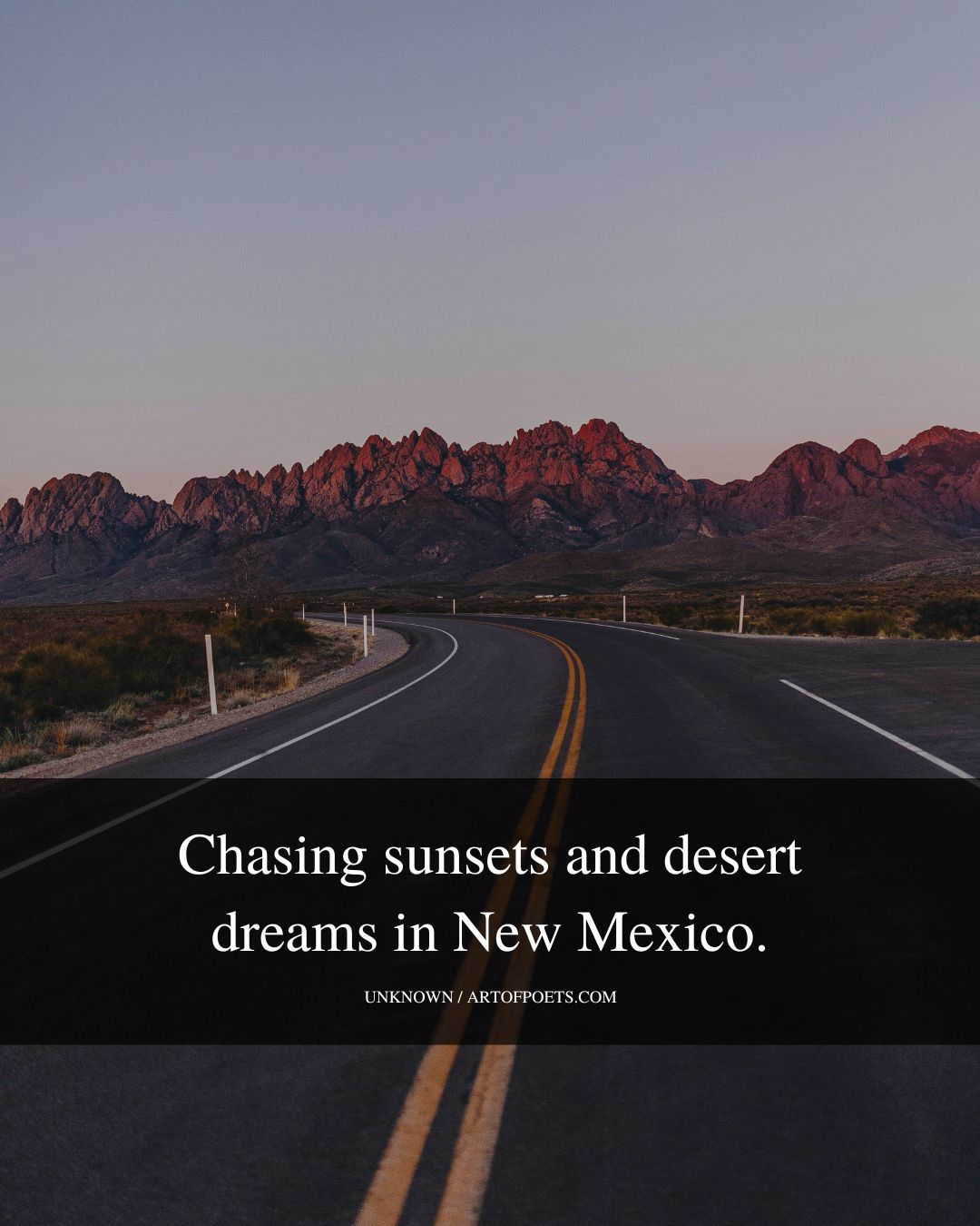 Chasing sunsets and desert dreams in New