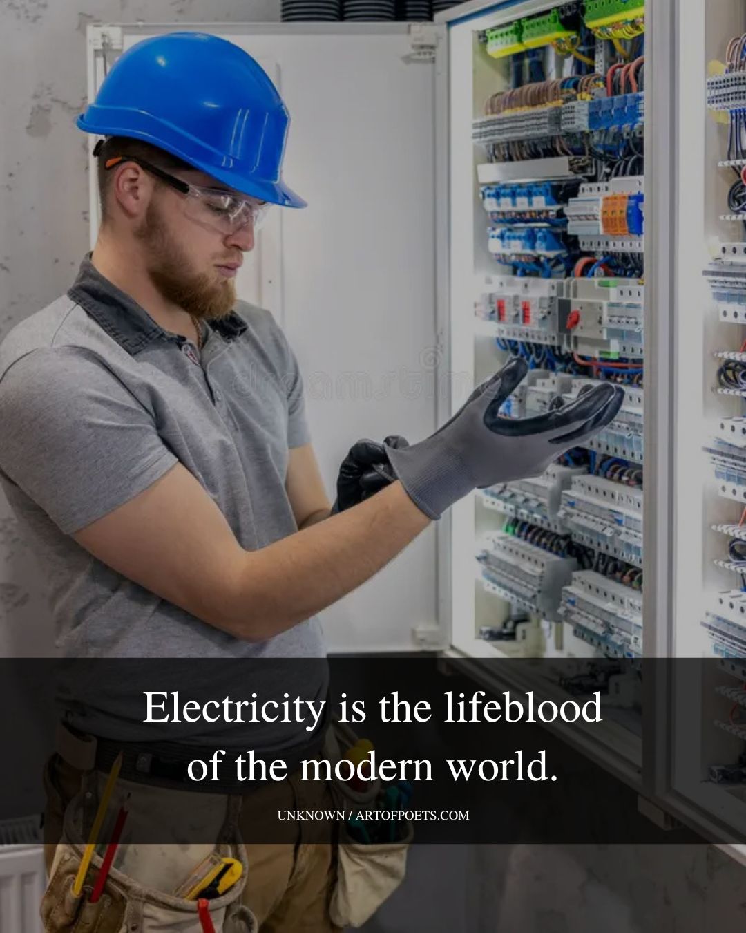 Electricity is the lifeblood of the modern world