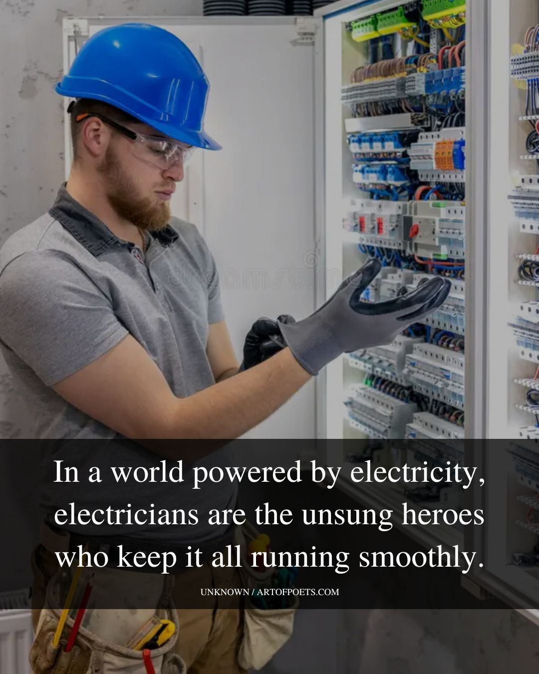In a world powered by electricity electricians are the unsung heroes