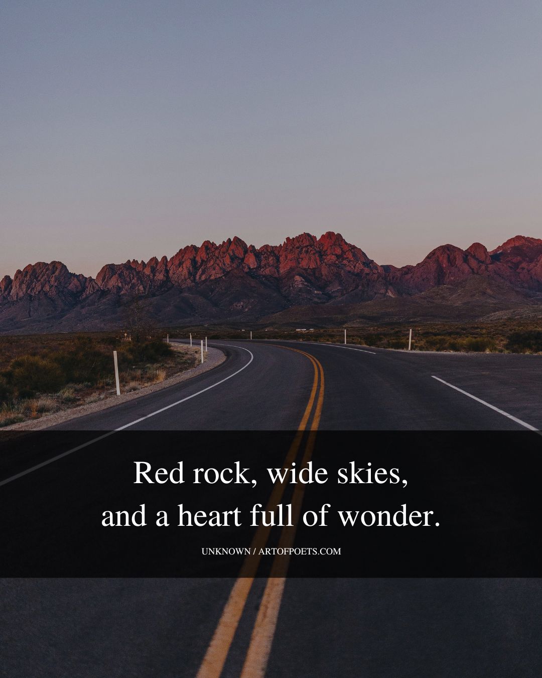 Red rock wide skies and a heart full of wonder