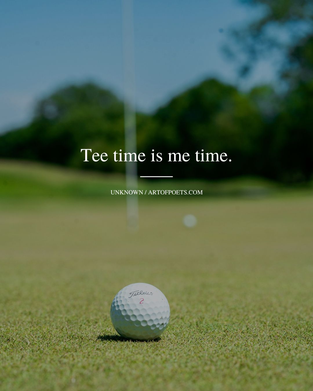 Tee time is me time