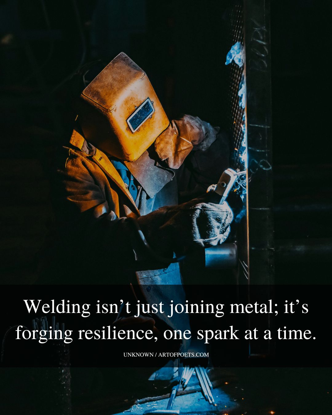 Welding isnt just joining metal its forging resilience one spark at a time