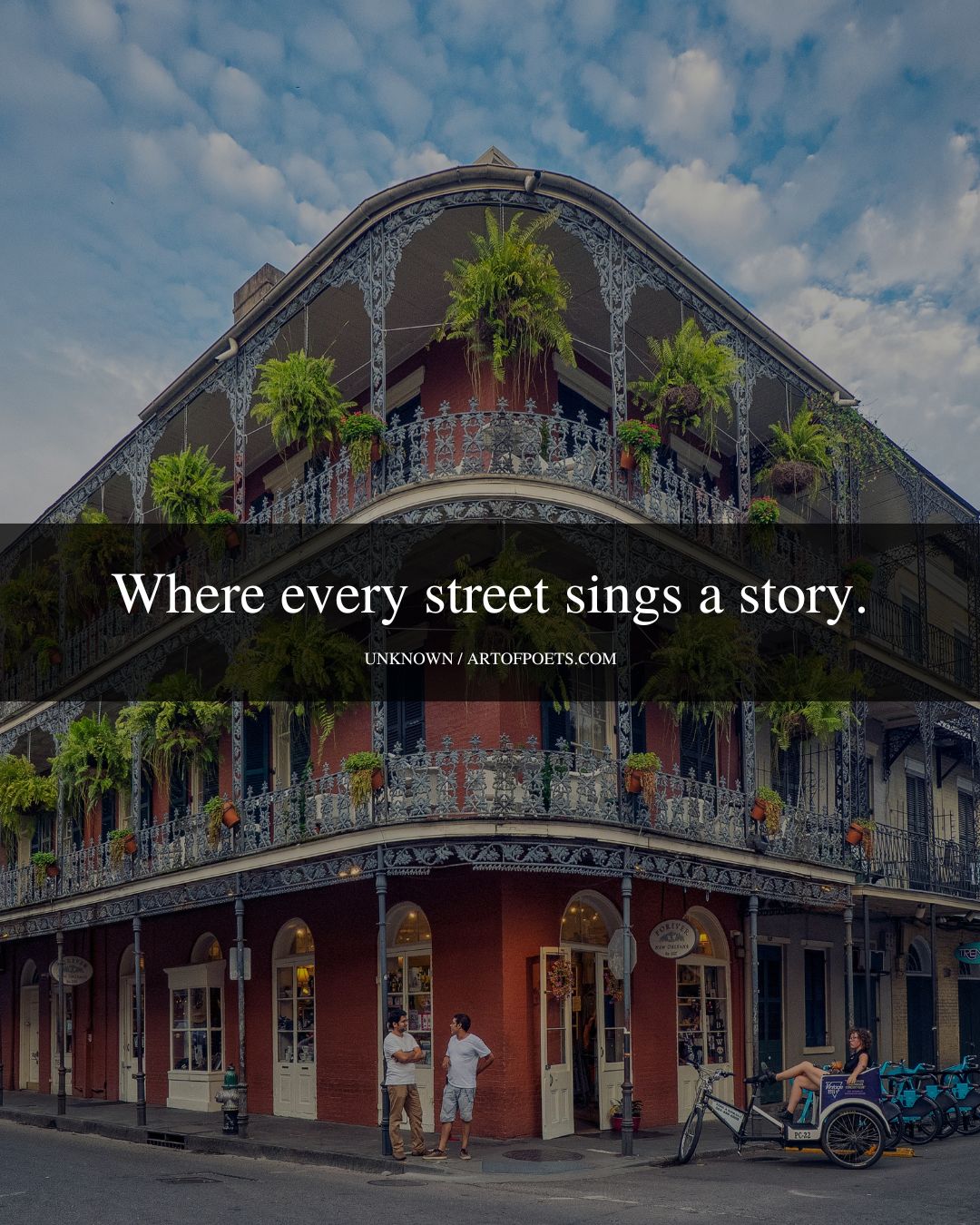 Where every street sings a story