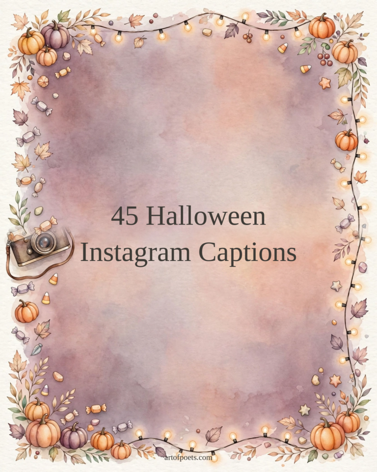 45 halloween instagram captions cover