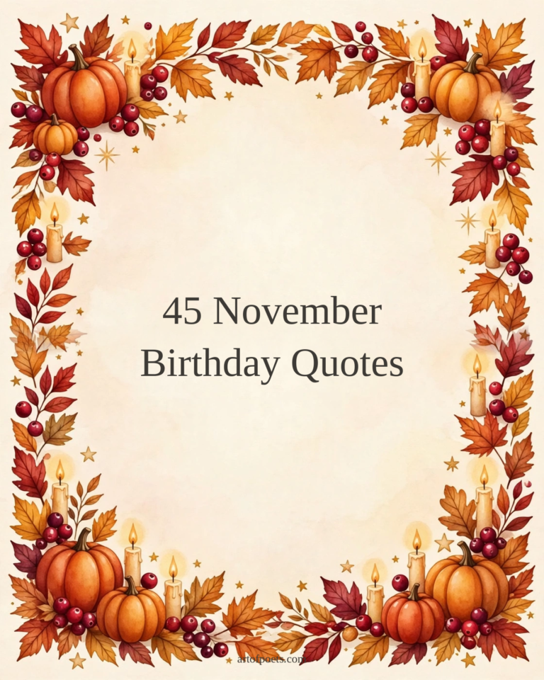 45 november birthday quotes cover