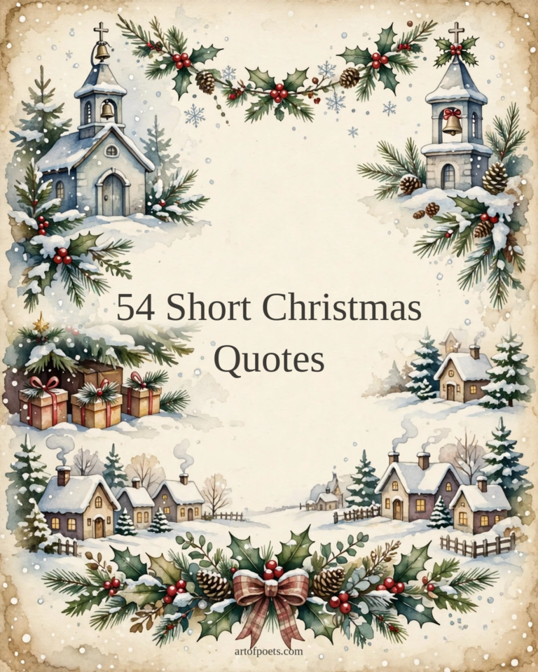 54 short christmas quotes cover
