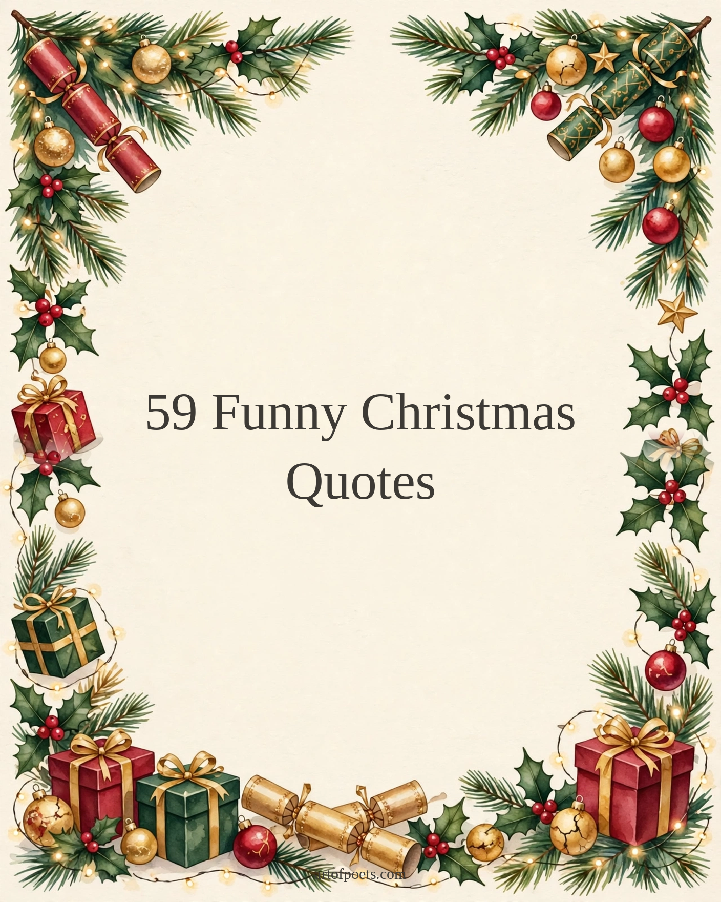 59 funny christmas quotes cover