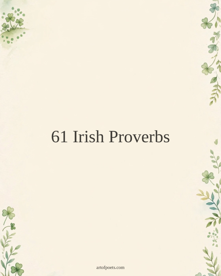 61 irish proverbs cover