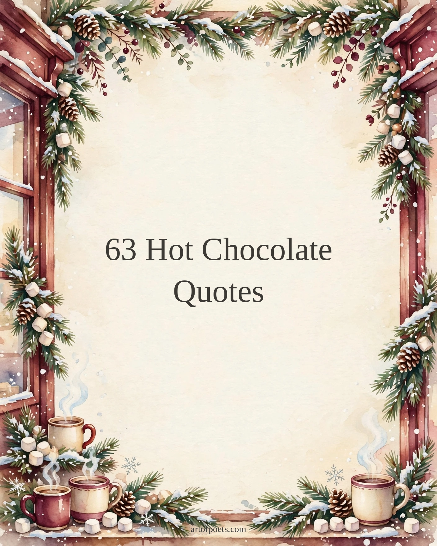 63 hot chocolate quotes cover