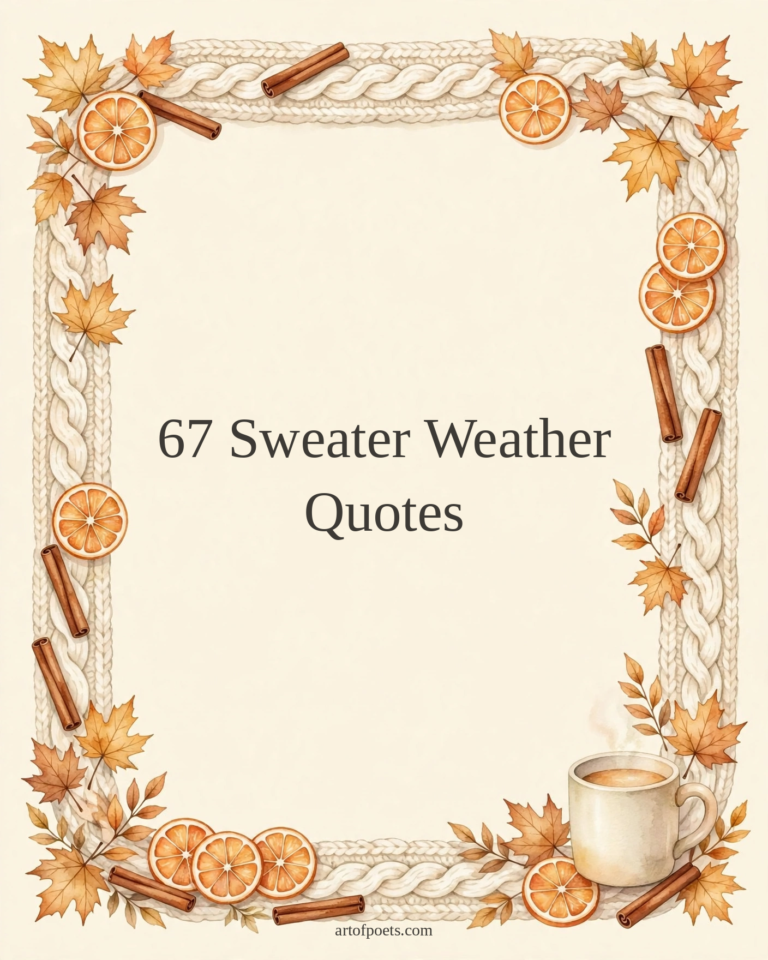 67 sweater weather quotes cover