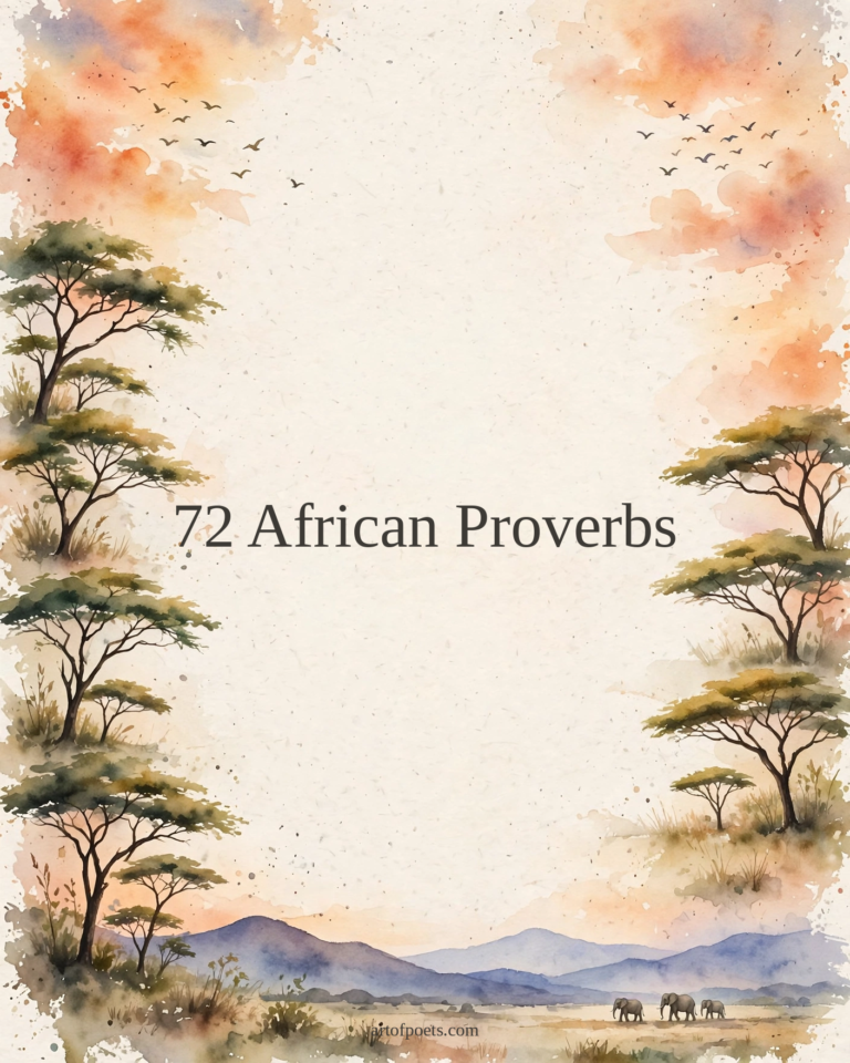 72 african proverbs cover