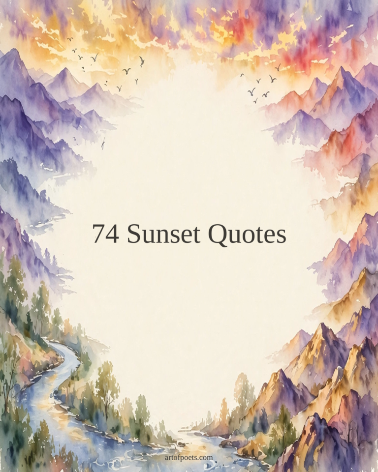 74 sunset quotes cover