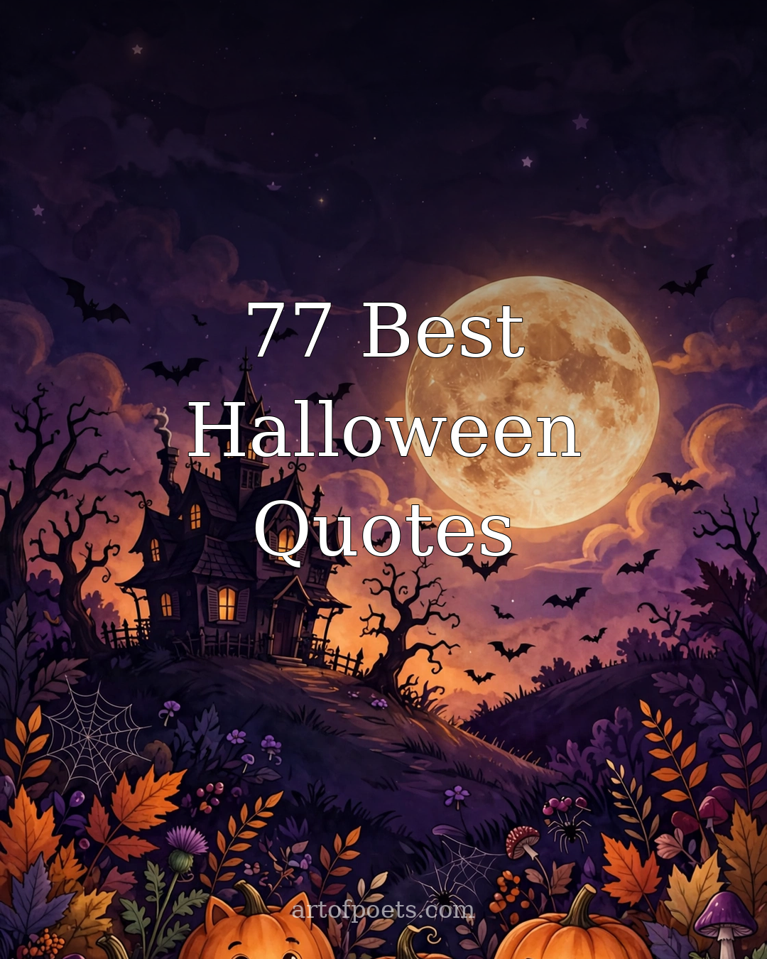 77 best halloween quotes cover