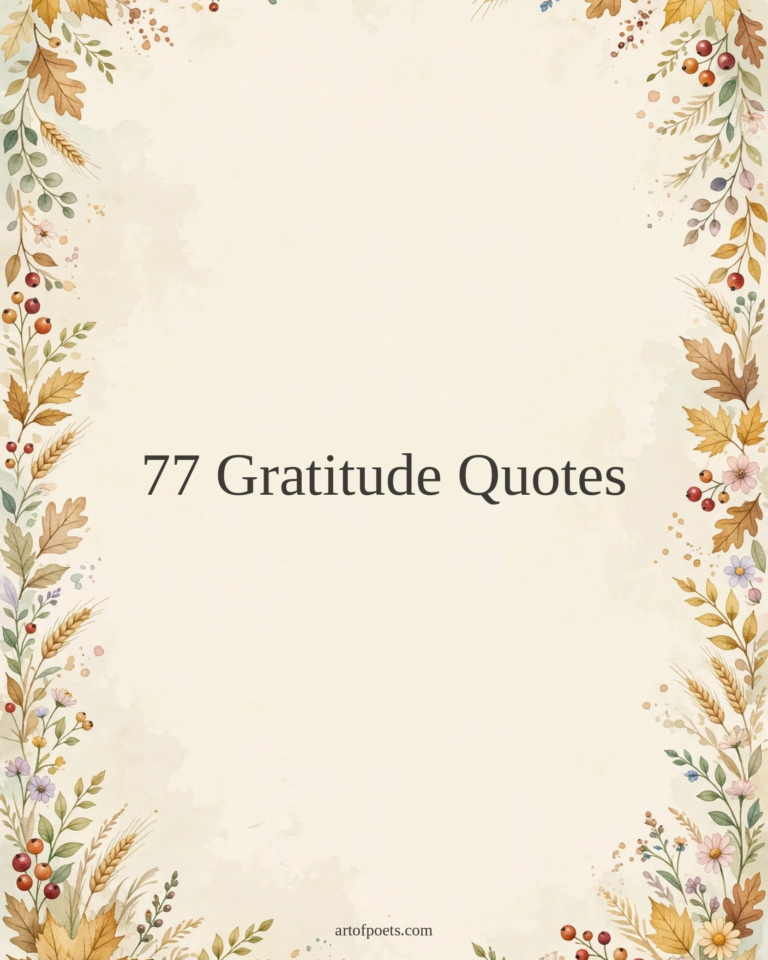 77 gratitude quotes cover