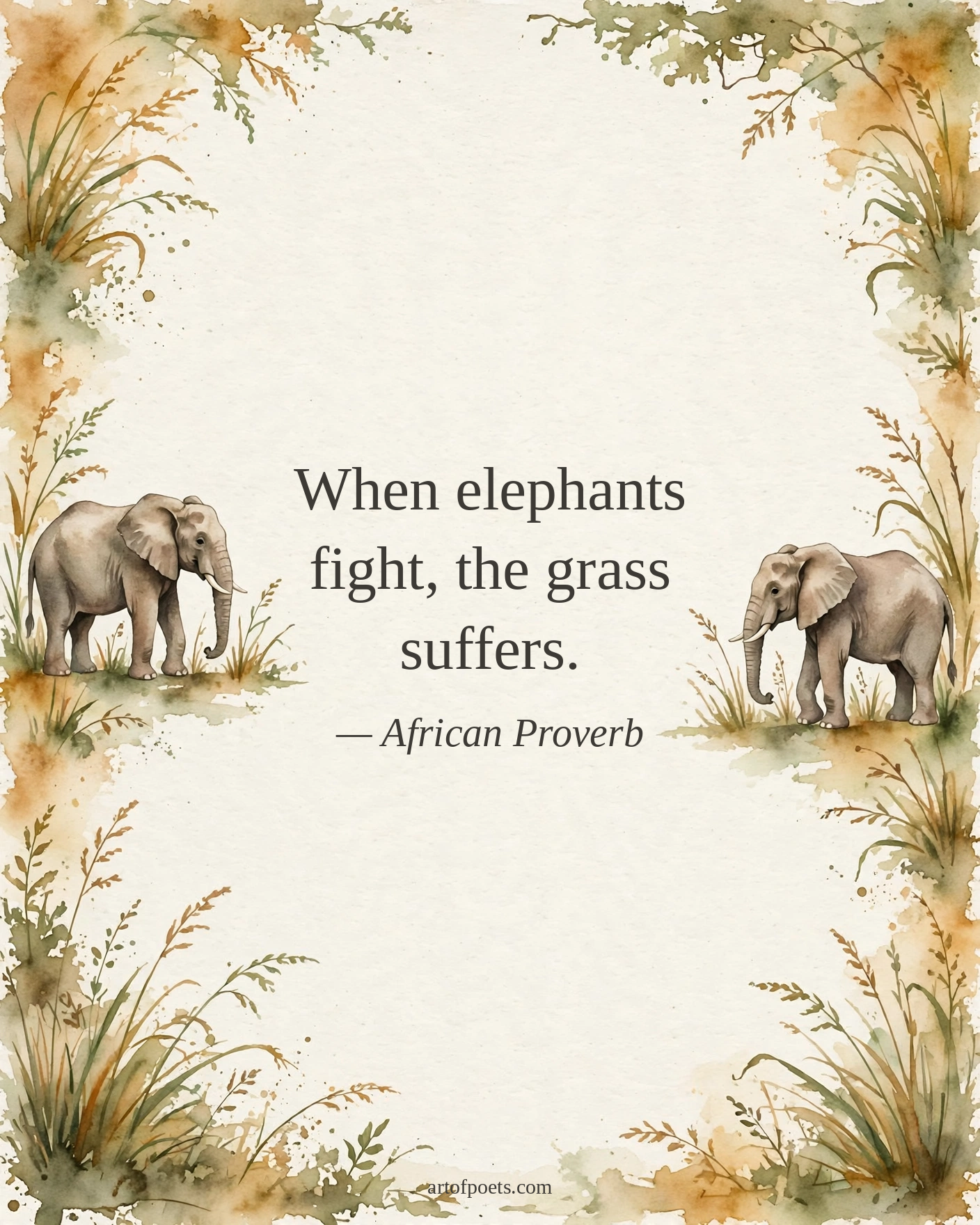 African proverb