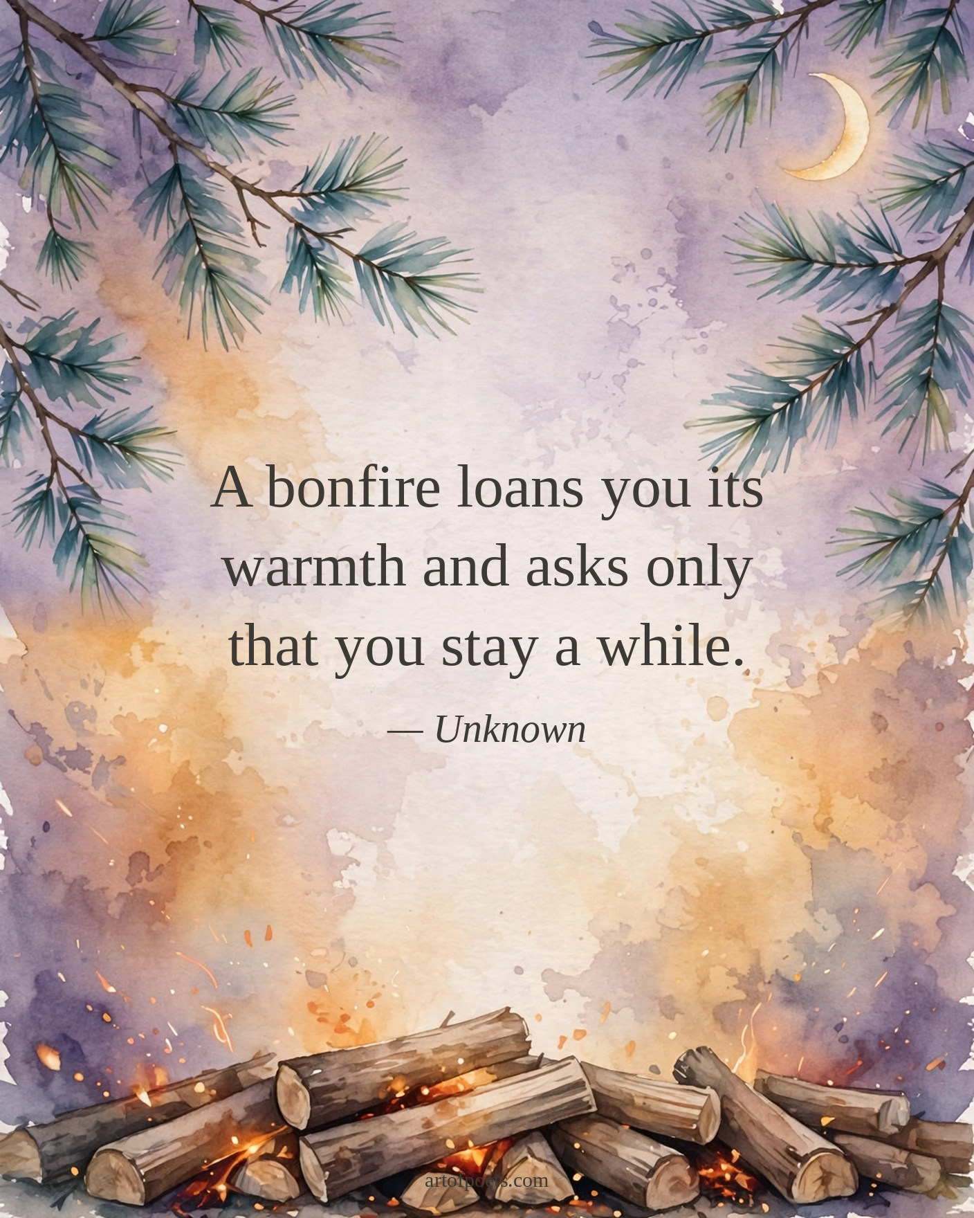 Bonfire quote