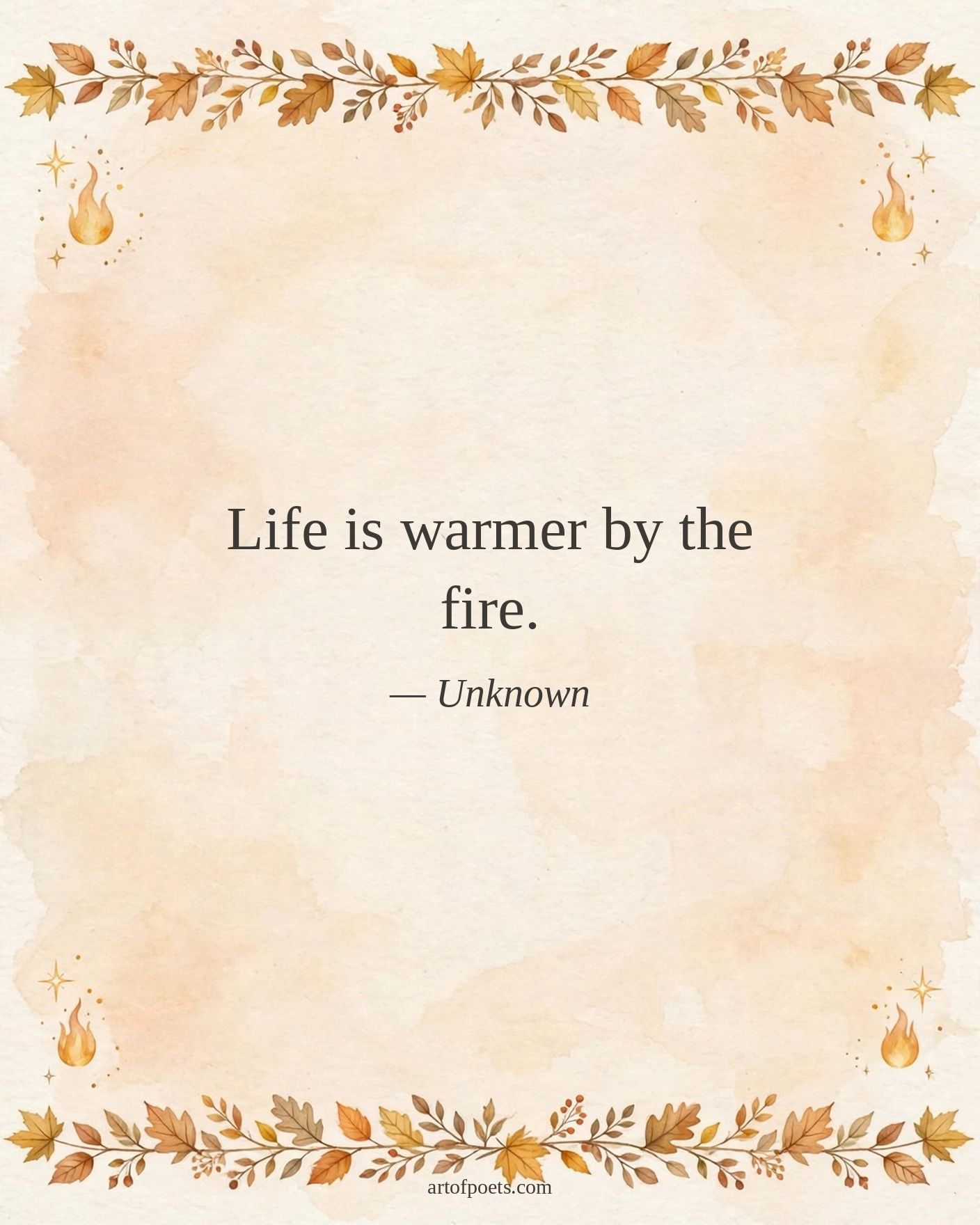 Bonfire quote