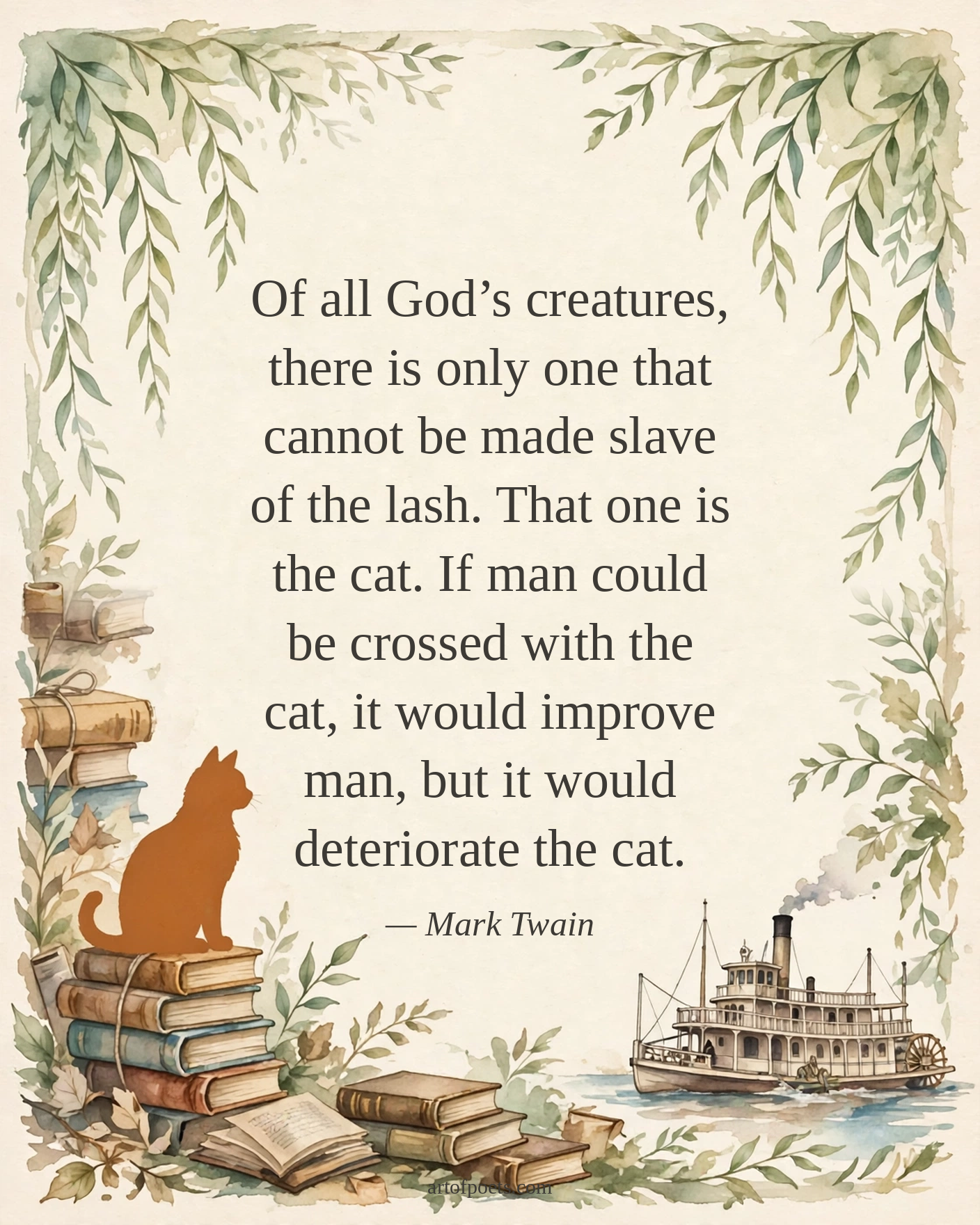 Cat quote