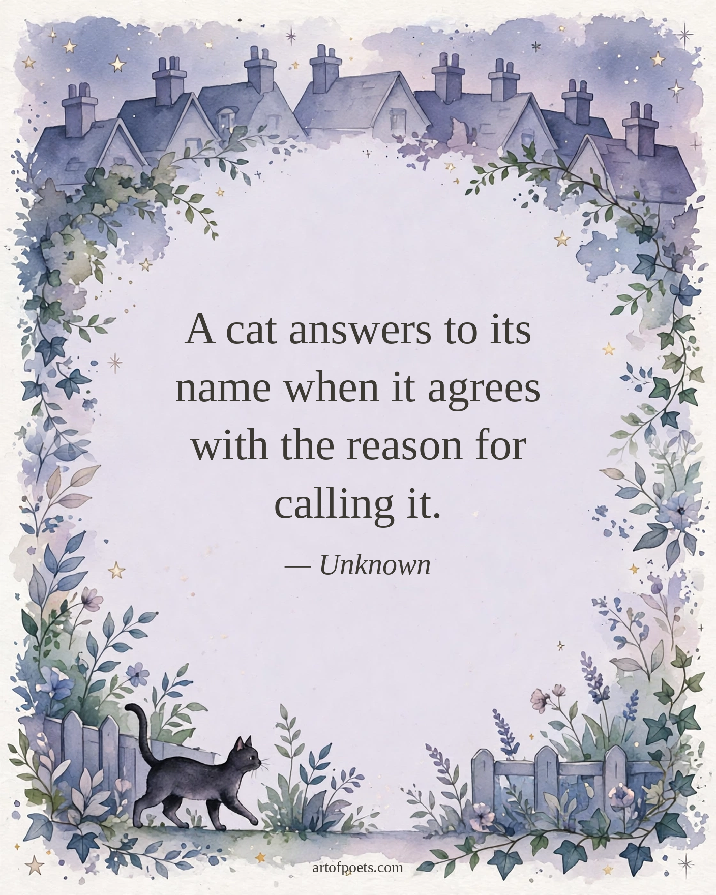 Cat quote