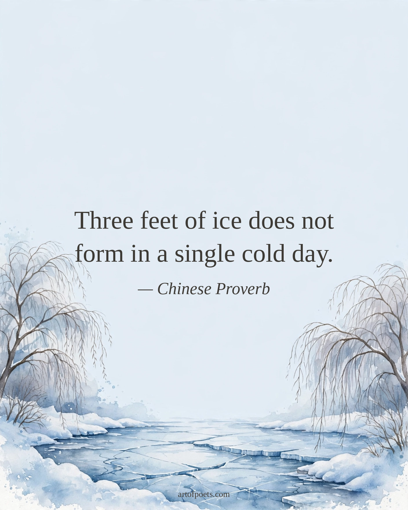 Chinese proverb