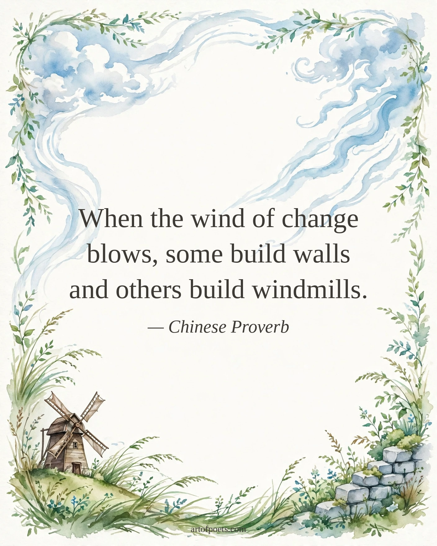 Chinese proverb