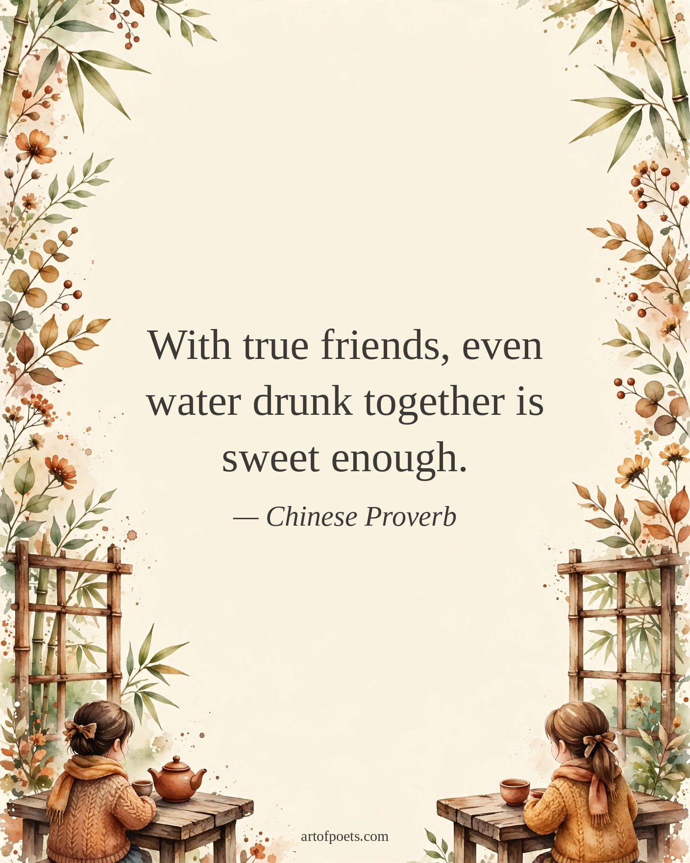 Chinese proverb