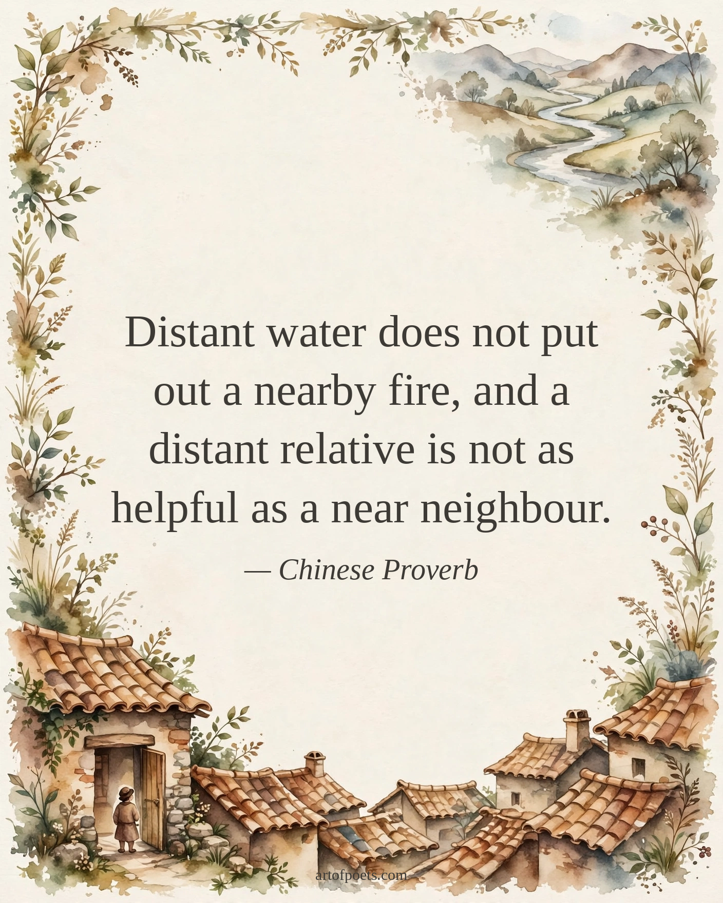 Chinese proverb