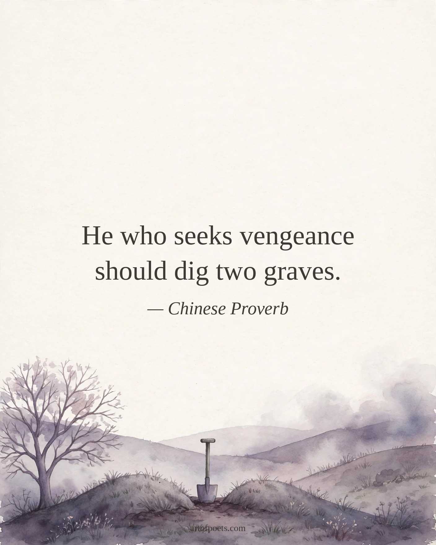 Chinese proverb