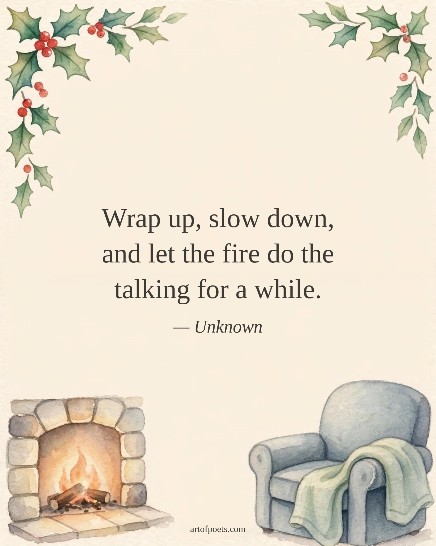 Cold weather quote