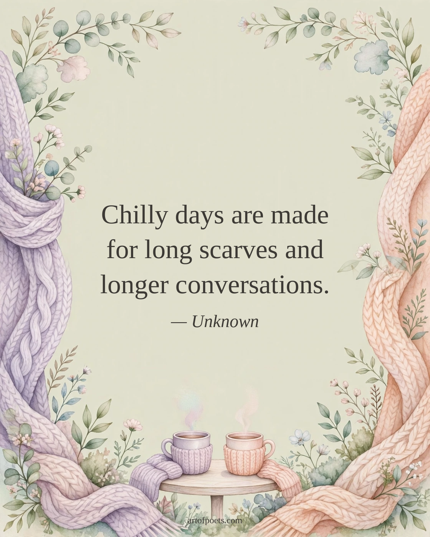 Cold weather quote