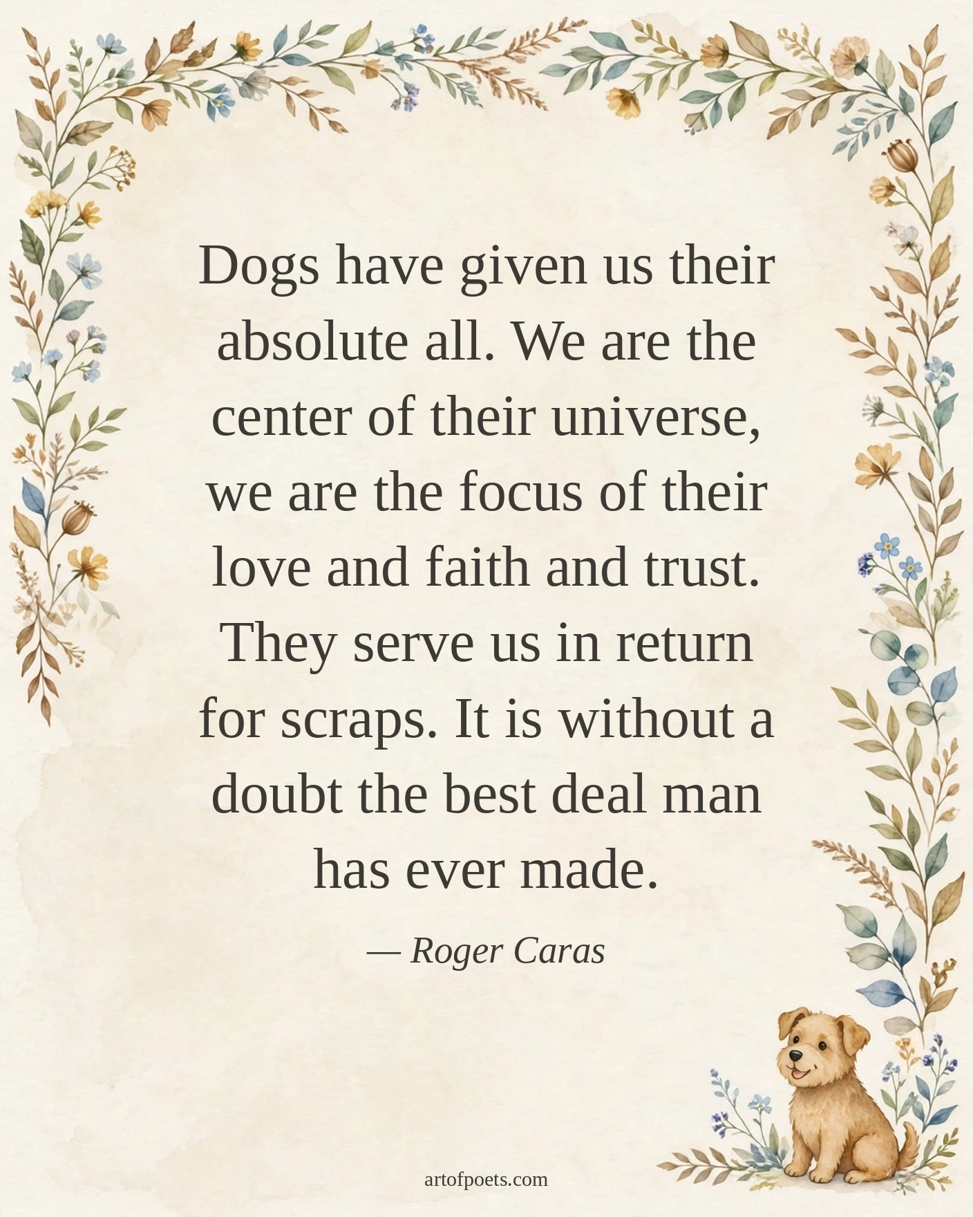 Dog quote